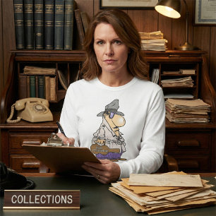 Lustiger Inkassomann-Charakter T-Shirt