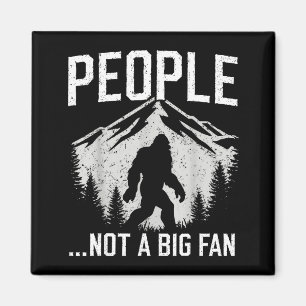 Lustiger Introvertierter Bigfoot Menschen Kein Gro Magnet