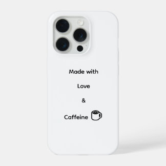 Lustiger iPhone 15 Pro Case - Hergestellt mit Lieb Hülle