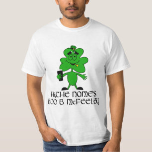 Lustiger irischer Name T-Shirt