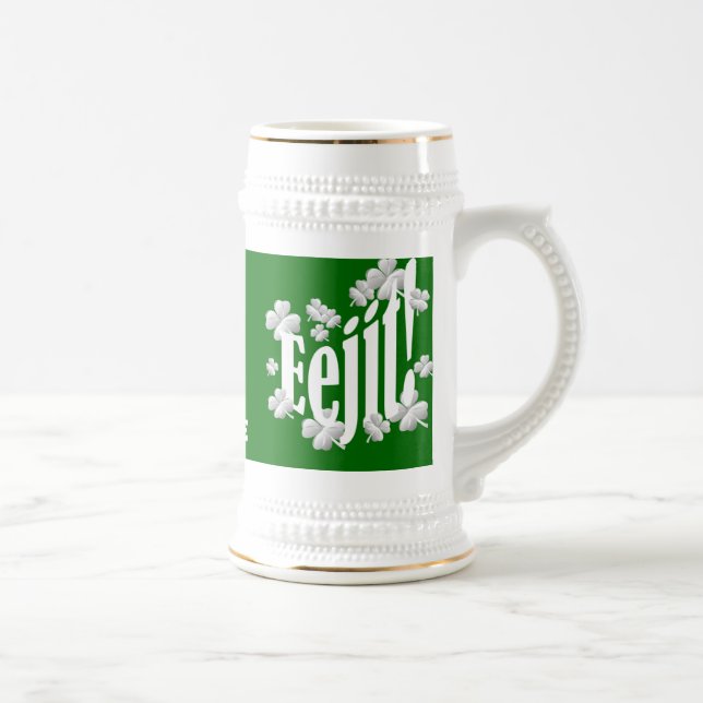 lustiger irischer Text Bierglas (Rechts)