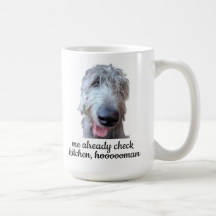 Lustiger Irischer Wolfshund Becher – Ich habe bere Kaffeetasse