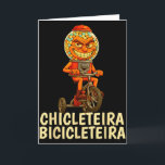 Lustiger italienischer Brainrot-Kinder-Meme Chicle Karte<br><div class="desc">Lustiger italienischer Brainrot-Kinder-Meme Chicleteira Bicicleteira</div>
