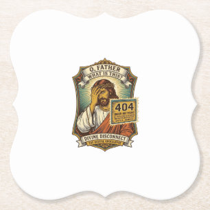 Lustiger Jesus 404 Fehler Web-Entwickler Programmi Untersetzer