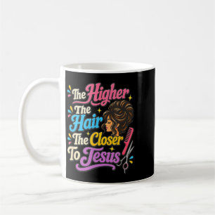 Lustiger Jesus-Anhänger Christlicher Friseur Haare Kaffeetasse