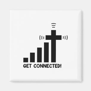Lustiger Jesus Christus Christlicher Glaube Verbun Magnet