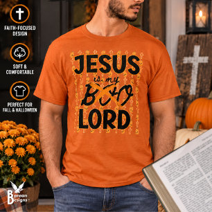 Lustiger Jesus ist mein Herr Nicht Boo Christliche T-Shirt