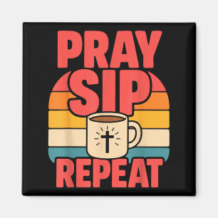 Lustiger Jesus Kaffee Christlicher Glaube Magnet