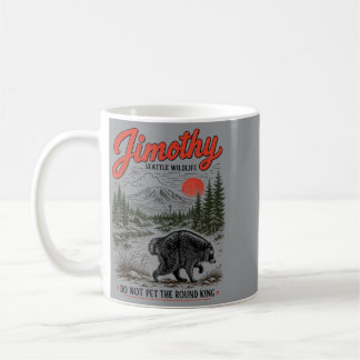 Lustiger Jimothy Waschbär Seattle Wildlife-Müll-Pa Kaffeetasse
