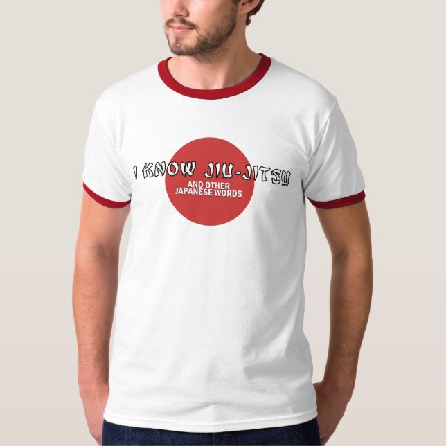 Lustiger Jiu-Jitsu T - Shirt (Vorderseite)