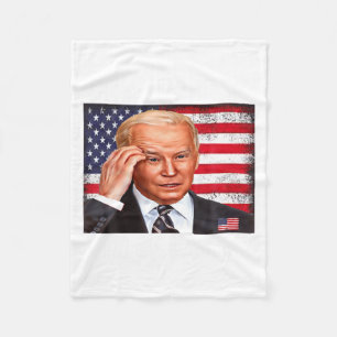 Lustiger Joe Biden Frohe 4. Ostern Verwirrt 4. O Fleecedecke