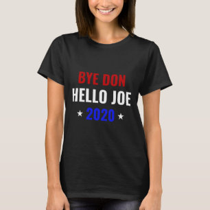 Lustiger Joe Biden Tschüss Donald Byedon Tschüss D T-Shirt