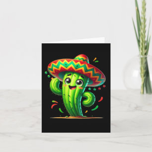 Lustiger Kactus Cinco De Mayo Jungen Kleinkind Kin Karte