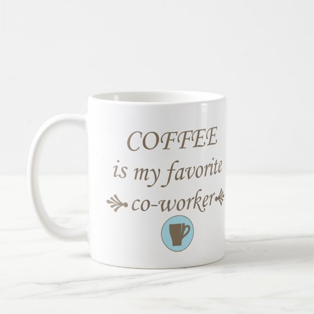 Lustiger Kaffee Kaffeetasse (Links)