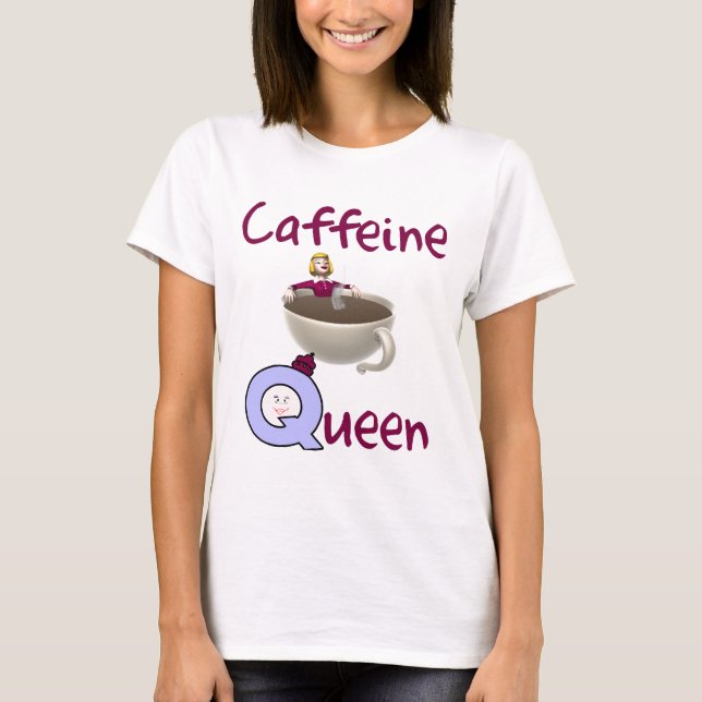 Lustiger Kaffee-Liebhaber-T - Shirt (Vorderseite)