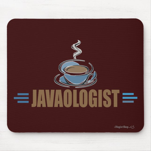 Lustiger Kaffee Mousepad (Vorne)