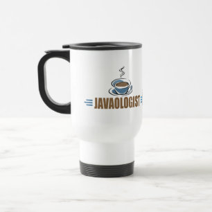 Lustiger Kaffee Reisebecher