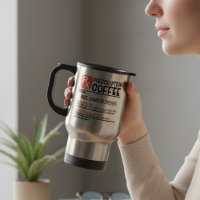 Lustiger Kaffee-Rezept-Schenkung mit individuellem