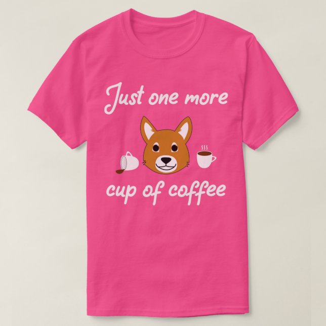 lustiger Kaffee T-Shirt (Design vorne)