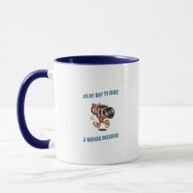 Lustiger Kaffeebecher – Retro-Ästhetik-Zitat-Tasse
