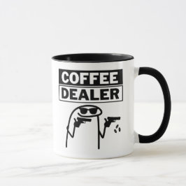 Lustiger Kaffeeliebhaber-Geschenk für Kaffeeverkäu Tasse