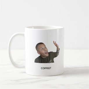 Lustiger Kaffeewitz-Tasse – „Kaffee? Kommt!“ Kaffeetasse