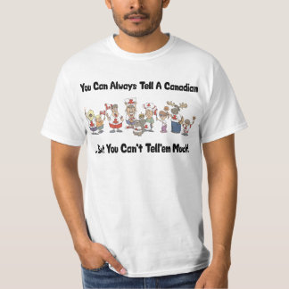 Lustiger kanadischer T - Shirt-Männer T-Shirt