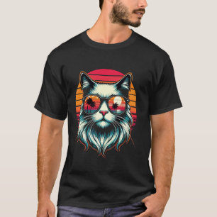 Lustiger Katzen-Schnitt Freude für Männer Frauen u T-Shirt