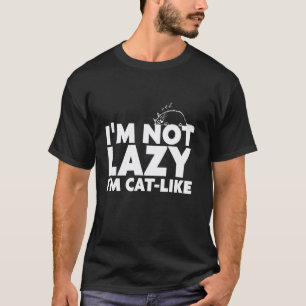 Lustiger Katzenliebhaber Humor Zitat T-Shirt