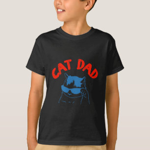 Lustiger Katzenpapa Club 2-seitiges Leben ist bess T-Shirt