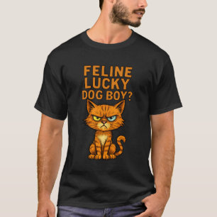 Lustiger Katzenwitz Humor Für Männer Frauen T-Shirt