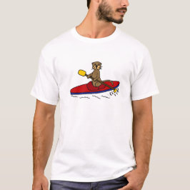 Lustiger Kayaking Otter T-Shirt