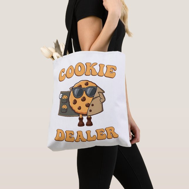 Lustiger Keksverkäufer Backen Tasche (Von Nahem)
