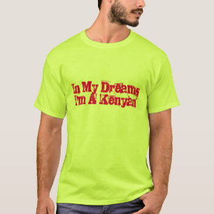 Lustiger Kenyan-laufendes T-Shirt