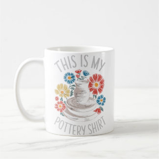 Lustiger Keramik-Künstler Kaffeetasse