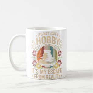 Lustiger Keramik-Künstler Kaffeetasse