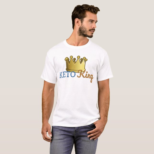 Lustiger Keton-König Crown T-Shirt (Vorne ganz)