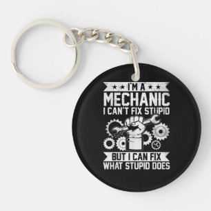 Lustiger Kfz-Mechaniker Ingenieur Männer Frauen Ki Schlüsselanhänger