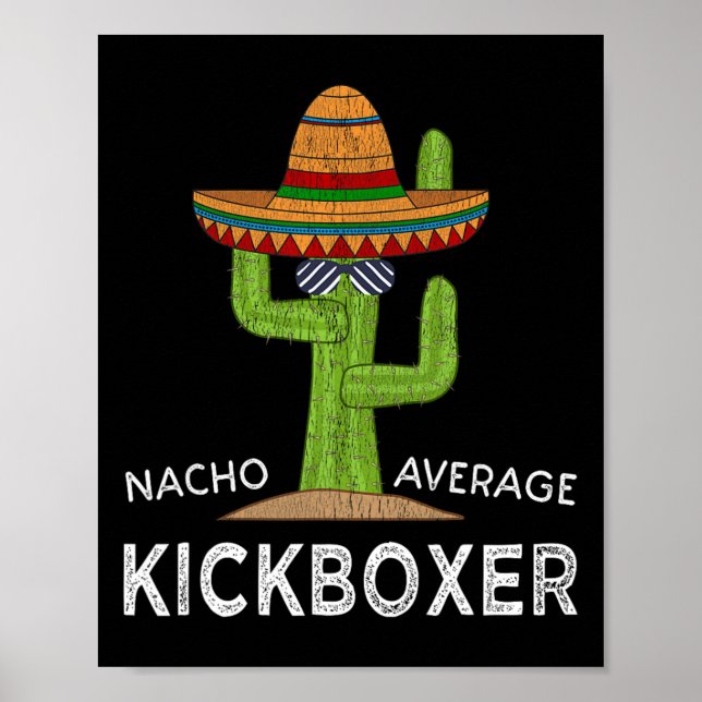 Lustiger Kickboxer-Meme Lustiges Kickboxen  Poster (Vorne)