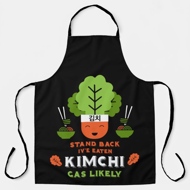 Lustiger Kimchi-Esser Schürze (Vorderseite)