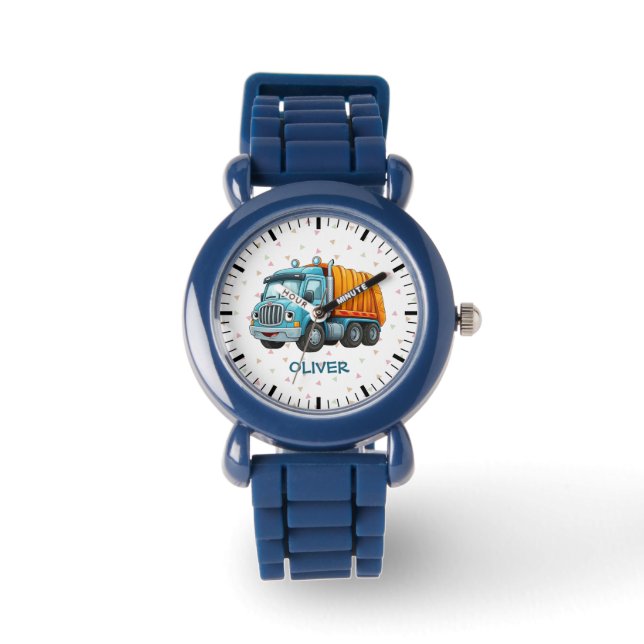 Lustiger Kipper Armbanduhr (Vorderseite)