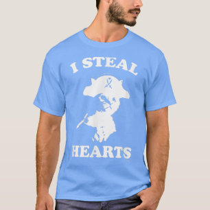 lustiger Kittencat Pirate I STEAL HEARTS T-Shirt