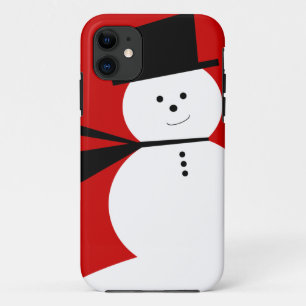 Lustiger kleiner Schneemann mit elegantem Zylinder title_seo2