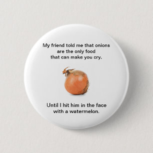 Lustiger Knopf "mein Freund sagte mir diesem Button