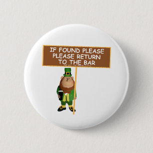 Lustiger Kobold Button