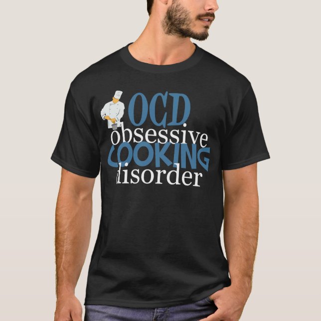 Lustiger Koch T-Shirt (Vorderseite)