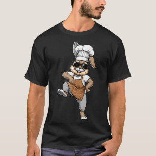 Lustiger Kochhase, cooler Backhase, Kochen Cartoon T-Shirt