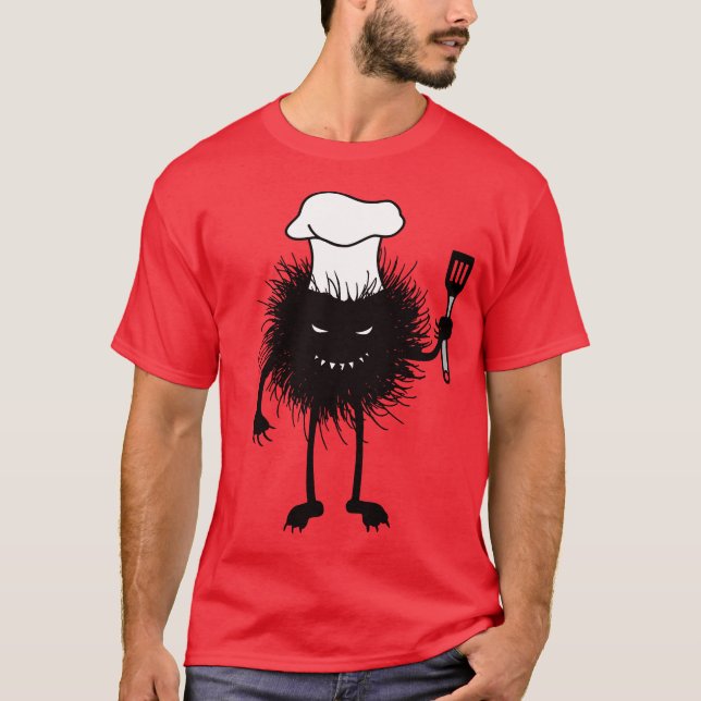 Lustiger Kochs-schlechte Charakter-Lieben zu T-Shirt (Vorderseite)