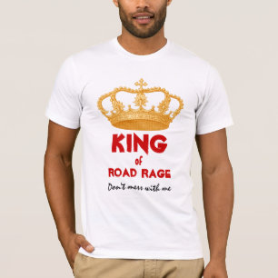 Lustiger König der Straßen-Raserei-Goldkrone V34 T-Shirt