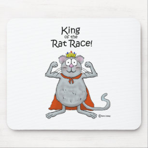 Lustiger König des Tages des Mousepad